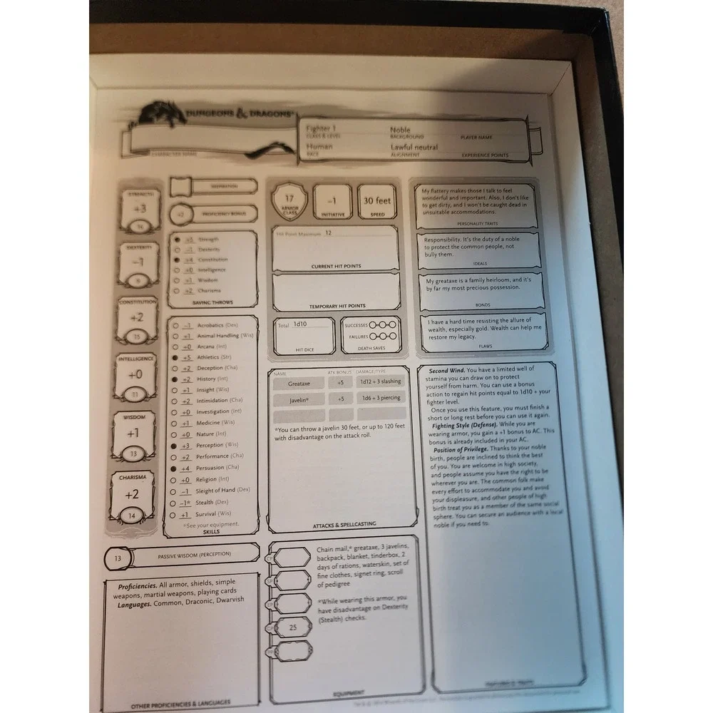 Dungeons & Dragons Starter Set 5th Edition D&D Roleplaying Game Boxed Set